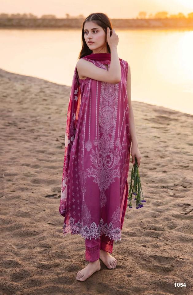 Alzohaib M Basics 2 Cotton Dupatta Pakistani Suits Wholesale Catalog