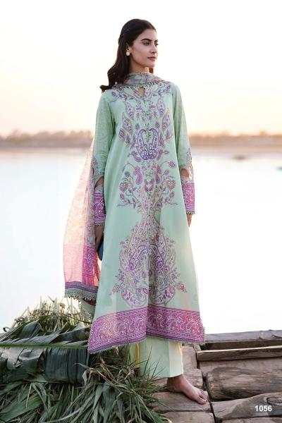 Alzohaib M Basics 3 Chiffon Dupatta Pakistani Suits Wholesale Catalog