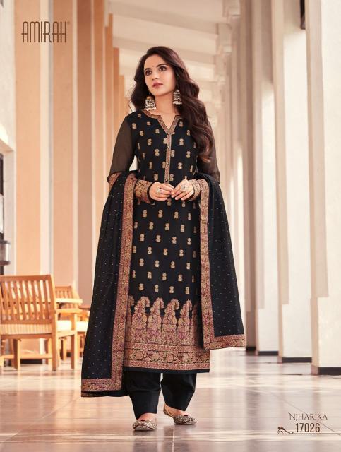 AMIRAH NIHARIKA Dress Material Wholesale Catalog