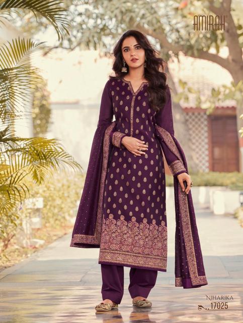 AMIRAH NIHARIKA Dress Material Wholesale Catalog