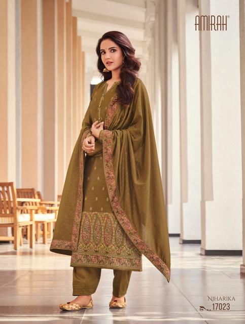AMIRAH NIHARIKA Dress Material Wholesale Catalog