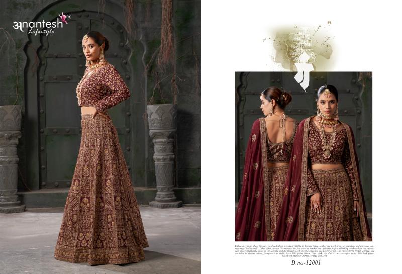 Anantesh Nikaah The Wedding Vibes Vol-01 Colour Edition Lehenga Surat Wholesale