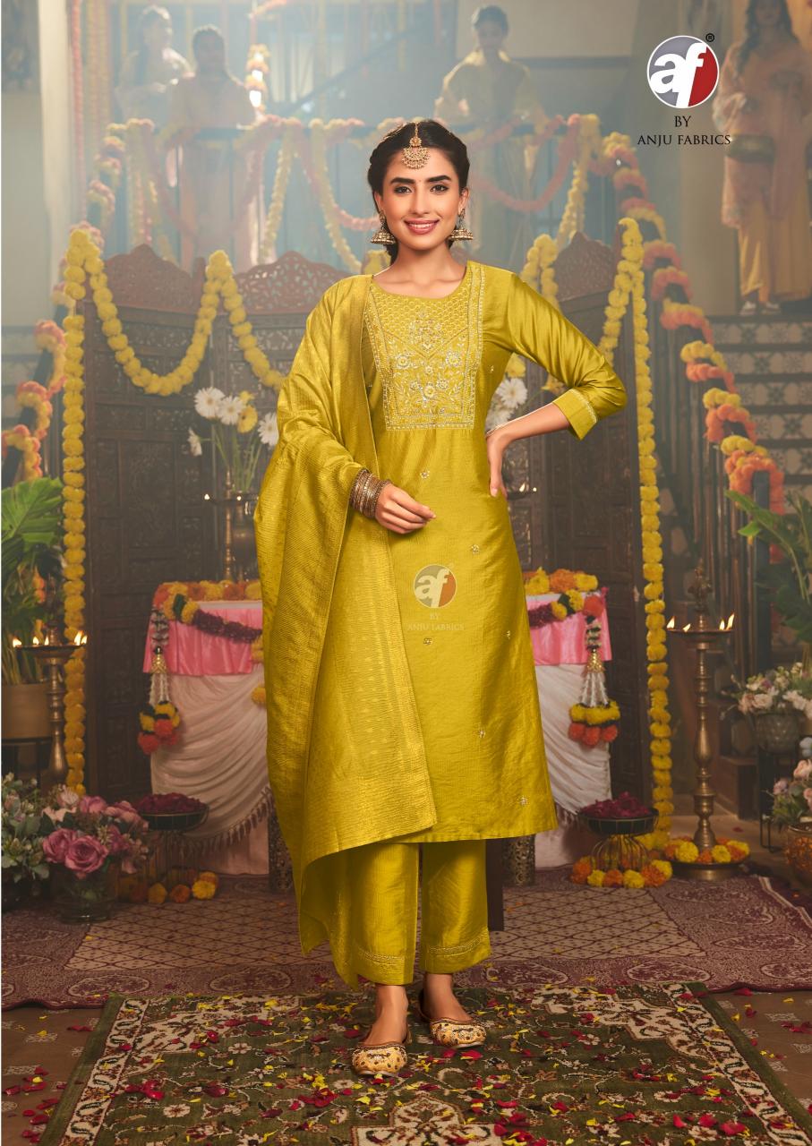 Anju Fabrics Mayuri Vol 5 w Kurtis online shopping india