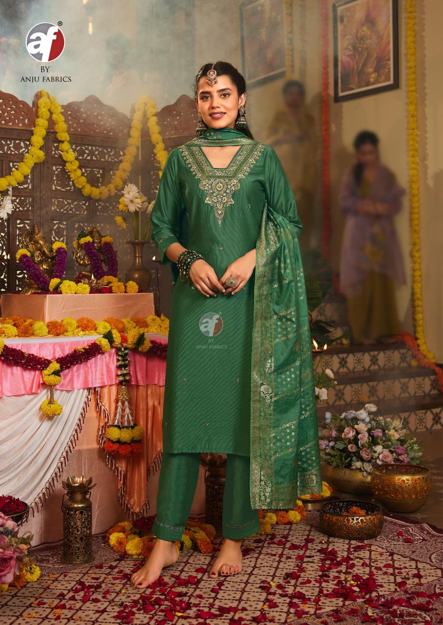 Anju Fabrics Mayuri Vol 5 w Kurtis online shopping india