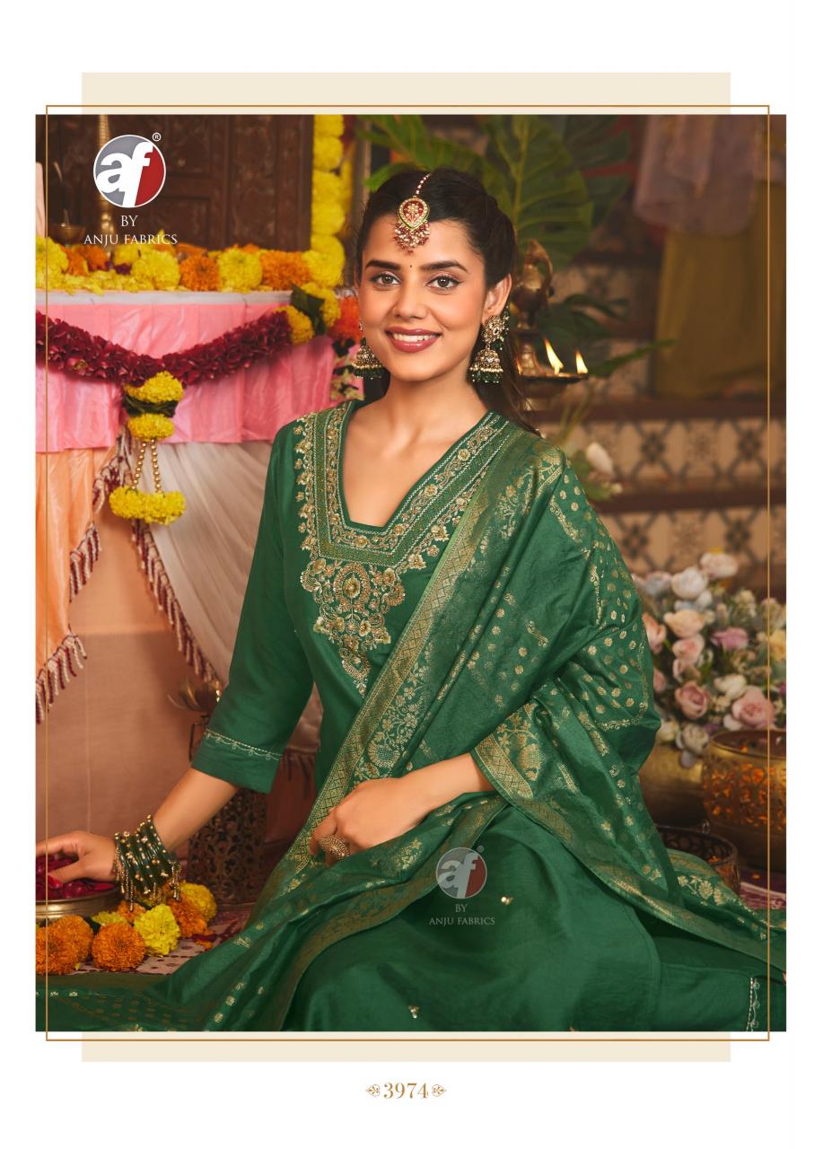 Anju Fabrics Mayuri Vol 5 w Kurtis online shopping india