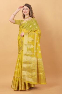 Sabella Murthy Yellow Soft Organza Silk surat saree wholesale rate video