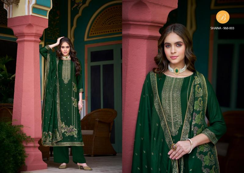 Belliza Shaina Pashmina Printed Dress Material Wholesale Catalog