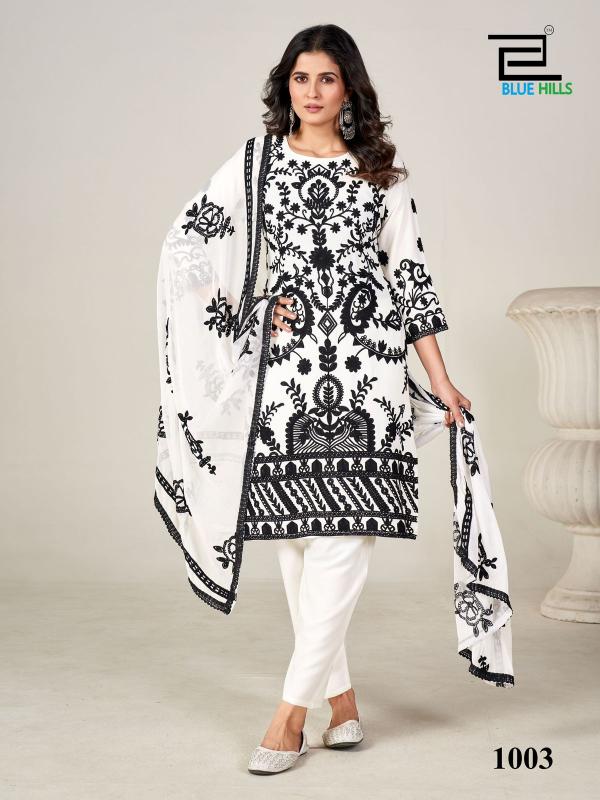 Blue Hills Sahiba White Kurtis for Women Online India