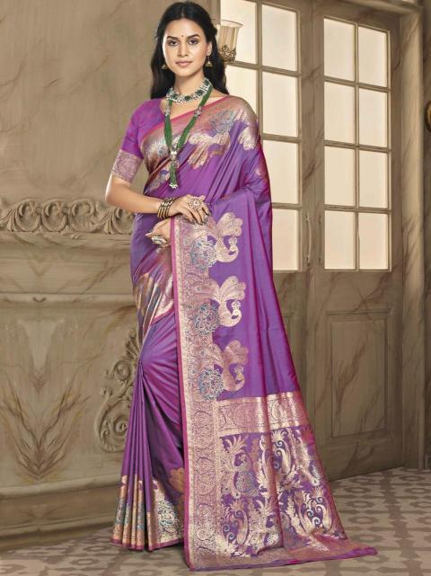 BUNAWAT Silk Priya Surat Wholesale Saree Catalogue