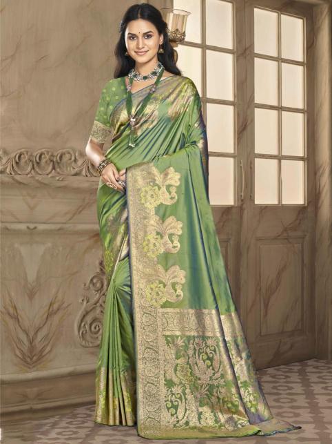 BUNAWAT Silk Priya Surat Wholesale Saree Catalogue