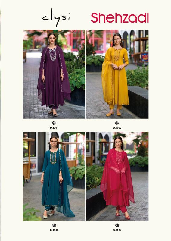 Clysi shehzadi Long Plain Kurtis Online India