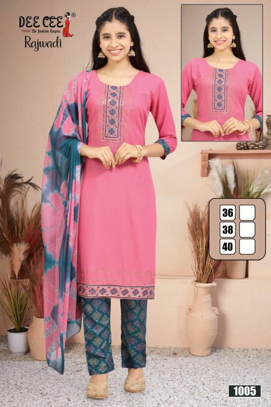 DEECEE RAJWADI latest kurti trends in india