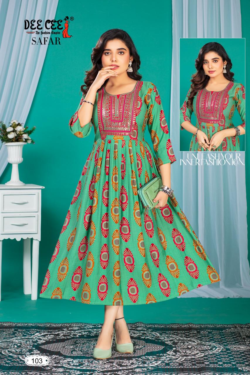 DEECEE Safar Best Designer Kurtis Online in India