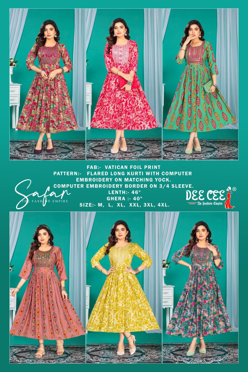 DEECEE Safar Best Designer Kurtis Online in India