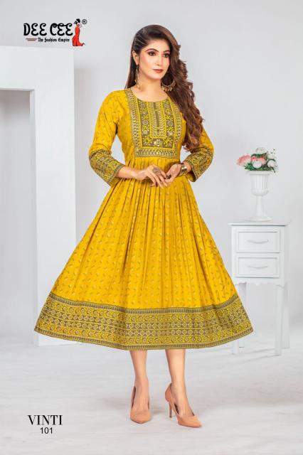 Deecee Vinti India Kurti allowed in us it Office
