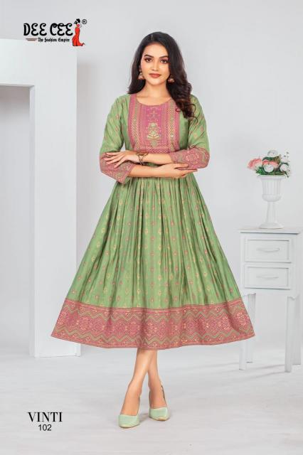Deecee Vinti India Kurti allowed in us it Office