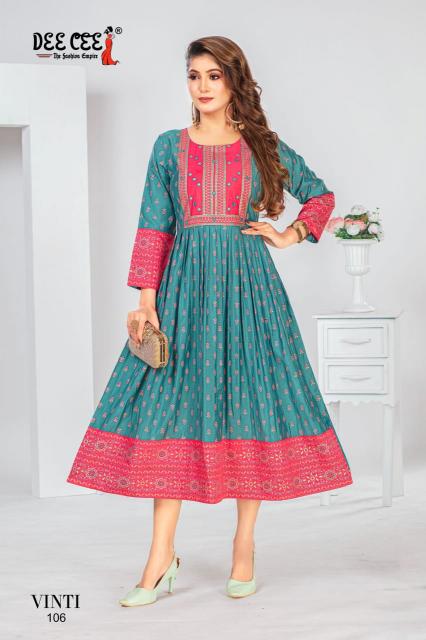 Deecee Vinti India Kurti allowed in us it Office
