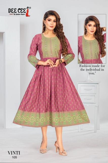 Deecee Vinti India Kurti allowed in us it Office