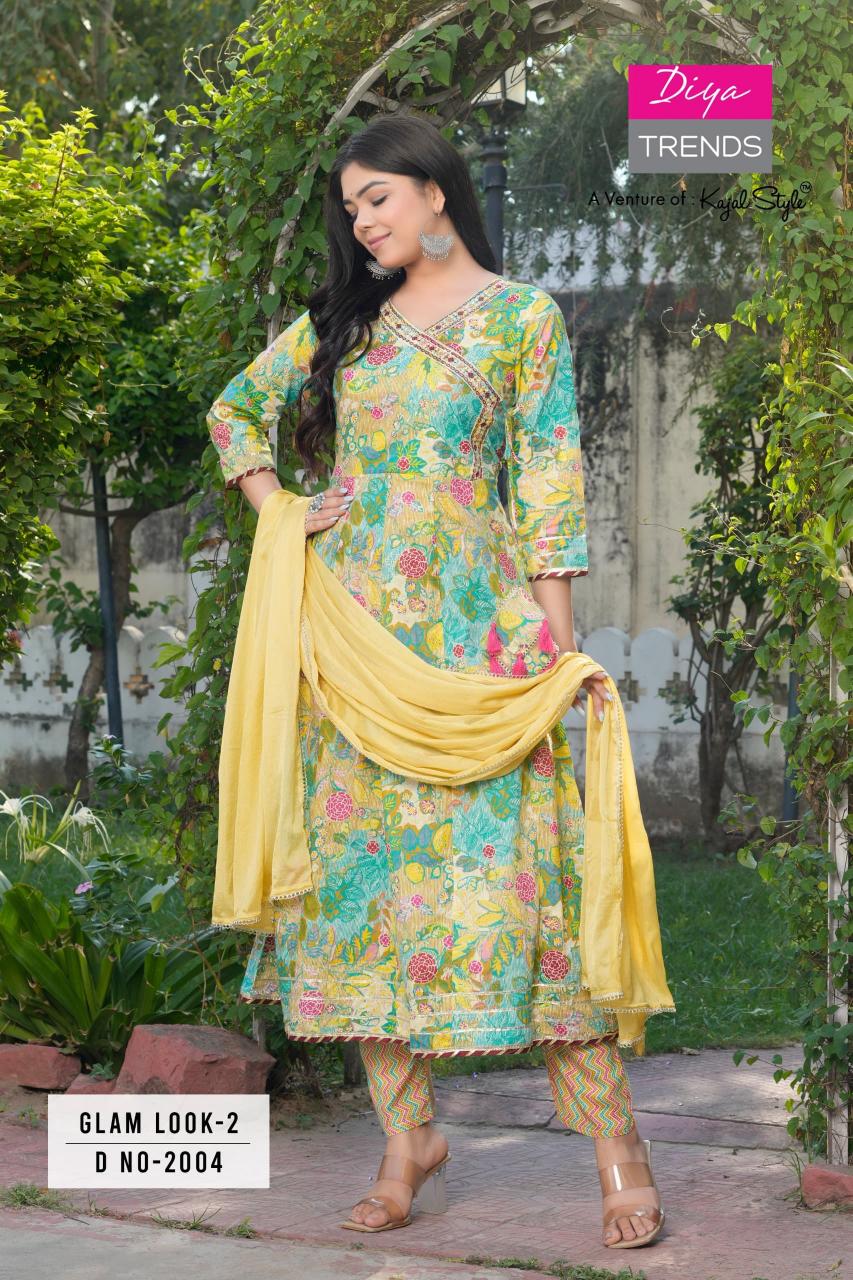 Diya Glamlook Vol 2 (2) 6xl kurtis online india