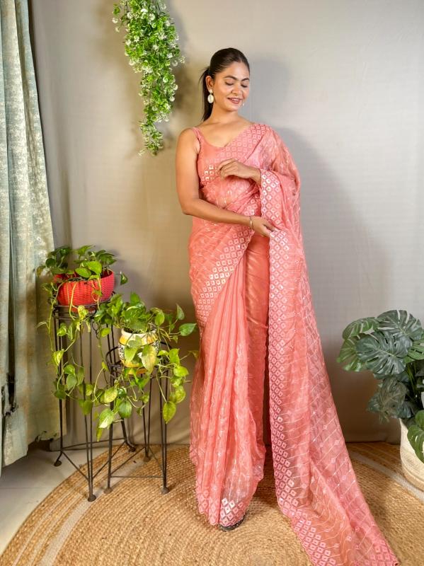 Ds 653 Crystal Silk Fancy Bollywood Replica Sarees Wholesale in Surat