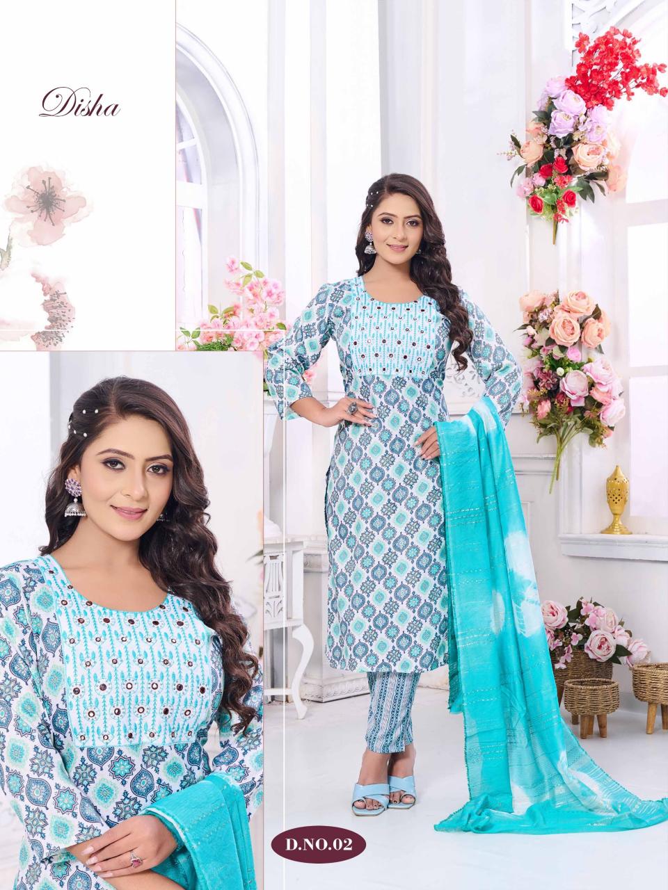 Fashion Talk Disha Vol 0.1 Kurti design of fab india