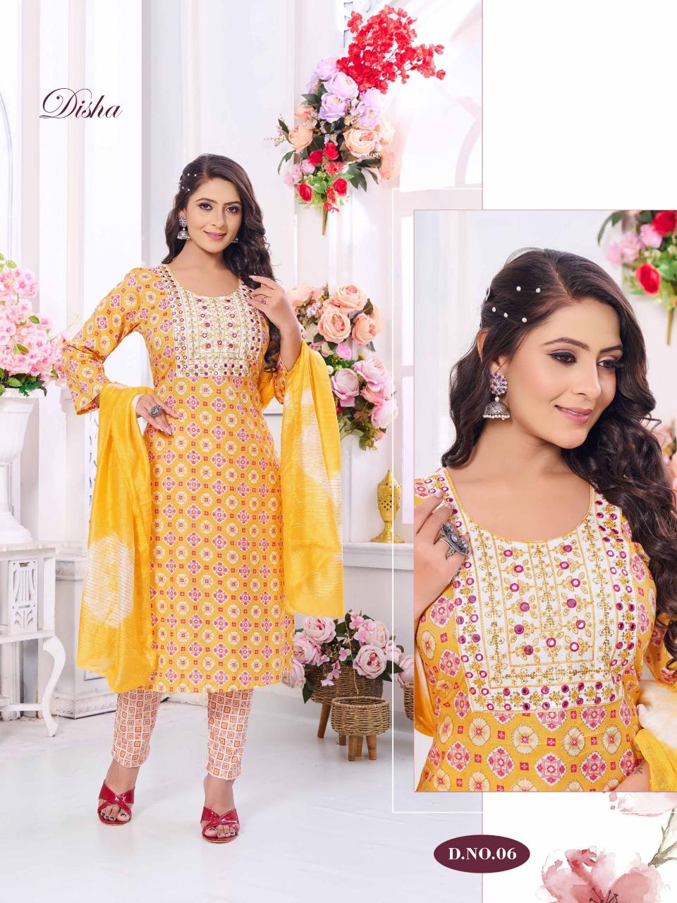 Fashion Talk Disha Vol 0.1 Kurti design of fab india