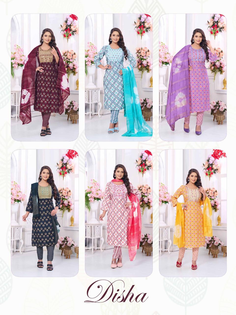 Fashion Talk Disha Vol 0.1 Kurti design of fab india