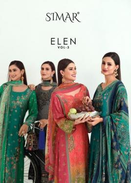 Glossy Simar Ellen Vol 3 Pashmina Salwar Kameez Wholesale Catalog
