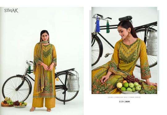 Glossy Simar Ellen Vol 3 Pashmina Salwar Kameez Wholesale Catalog