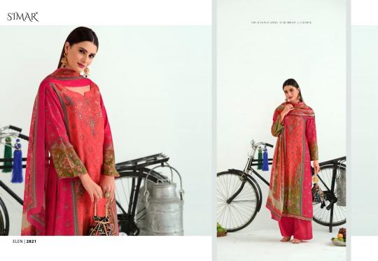 Glossy Simar Ellen Vol 3 Pashmina Salwar Kameez Wholesale Catalog
