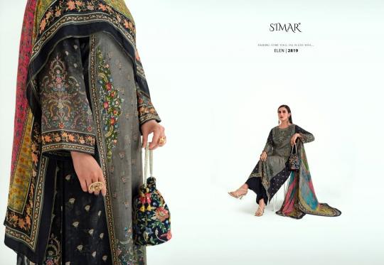 Glossy Simar Ellen Vol 3 Pashmina Salwar Kameez Wholesale Catalog