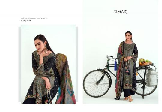 Glossy Simar Ellen Vol 3 Pashmina Salwar Kameez Wholesale Catalog