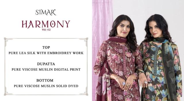 Glossy Simar Harmony Vol 2 Salwar Suit Wholesale catalog
