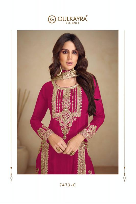 Gulkayra Apsara Vol 2 Chinon Designer Salwar Suits Wholesale Catalog