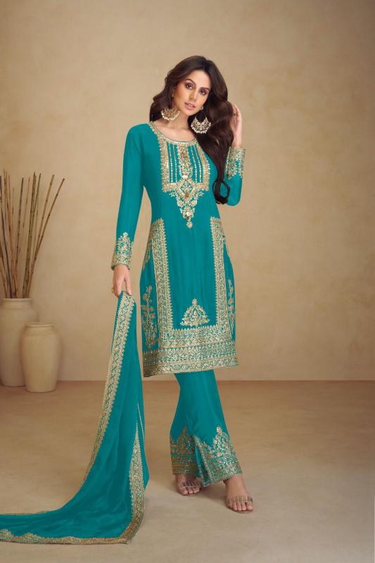 Gulkayra Apsara Vol 2 Chinon Designer Salwar Suits Wholesale Catalog