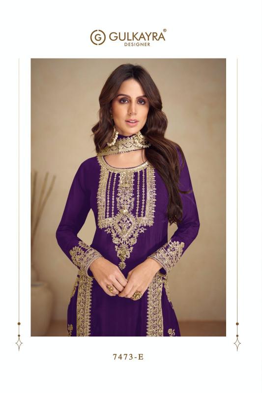 Gulkayra Apsara Vol 2 Chinon Designer Salwar Suits Wholesale Catalog