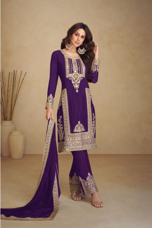 Gulkayra Apsara Vol 2 Chinon Designer Salwar Suits Wholesale Catalog