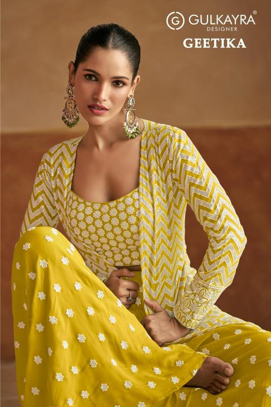 Gulkayra Geetika Georgette Indo Western Dress Wholesale catalog