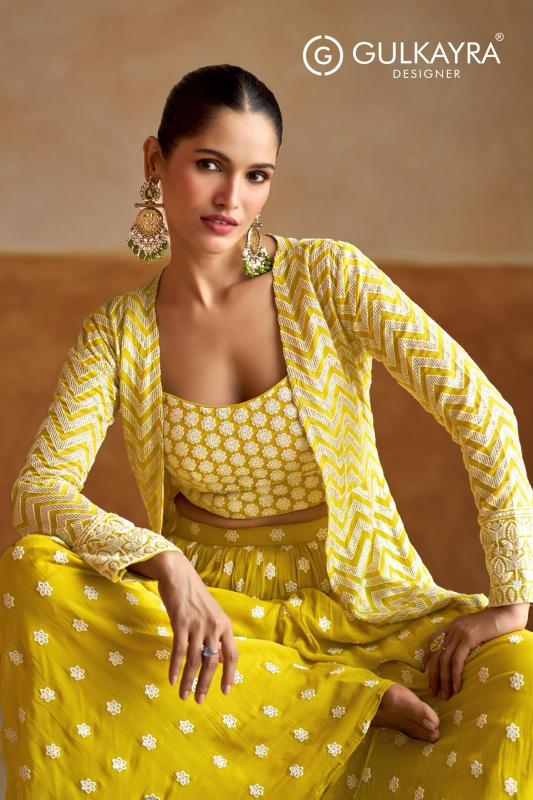 Gulkayra Geetika Georgette Indo Western Dress Wholesale catalog