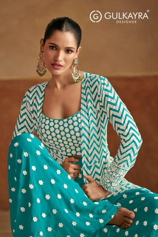 Gulkayra Geetika Georgette Indo Western Dress Wholesale catalog