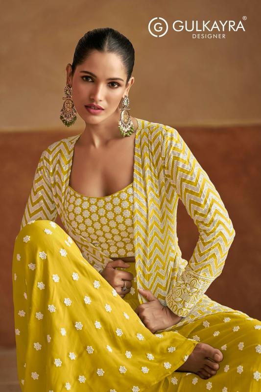 Gulkayra Geetika Georgette Indo Western Dress Wholesale catalog