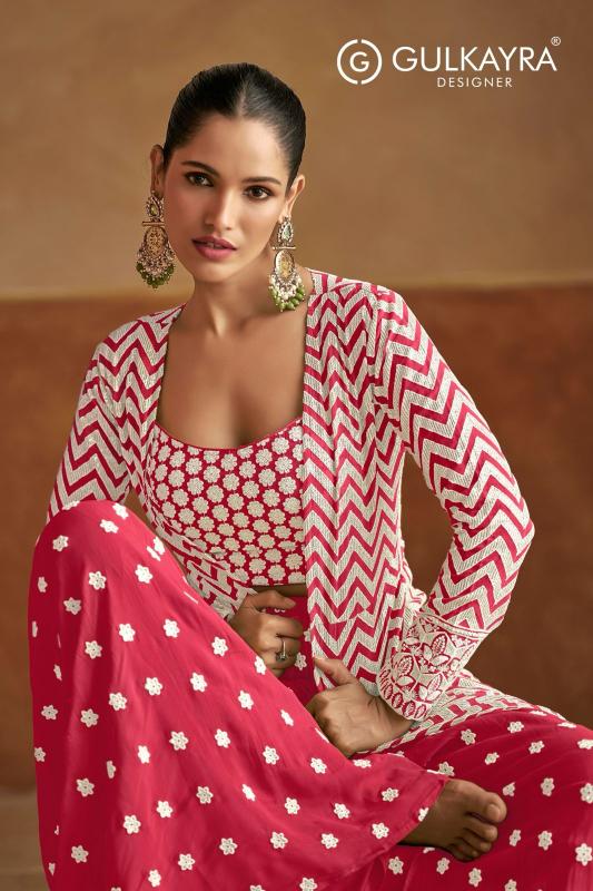 Gulkayra Geetika Georgette Indo Western Dress Wholesale catalog