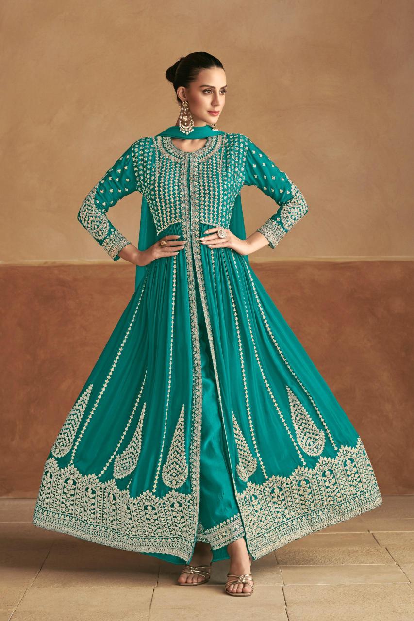 Gulkayra Tanim front open long kurtis online india