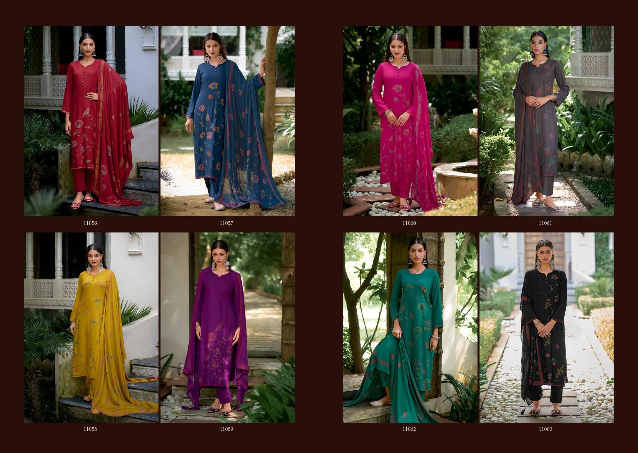 Ibiza Clara Viscose Pashmina Salwar Kameez Wholesale Catalog