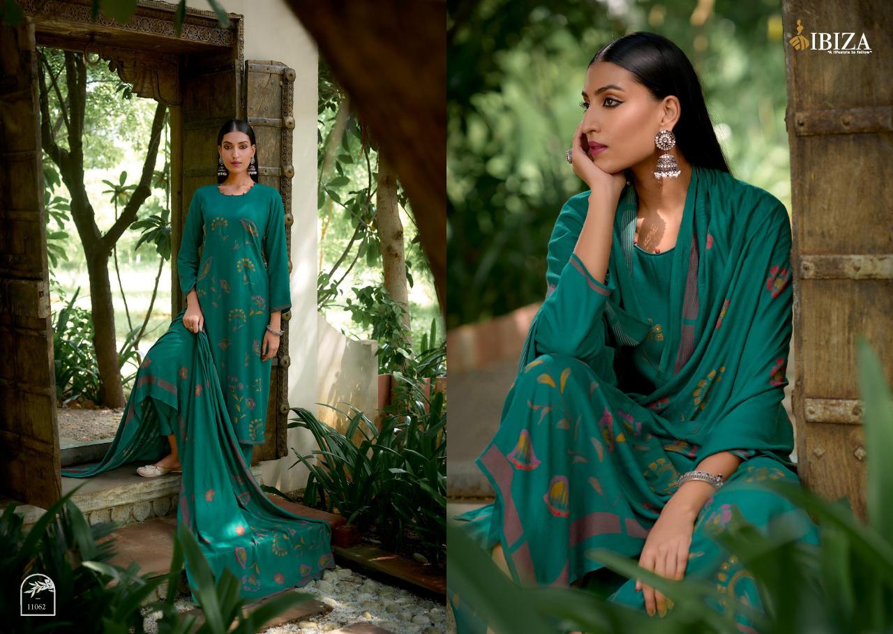Ibiza Clara Viscose Pashmina Salwar Kameez Wholesale Catalog