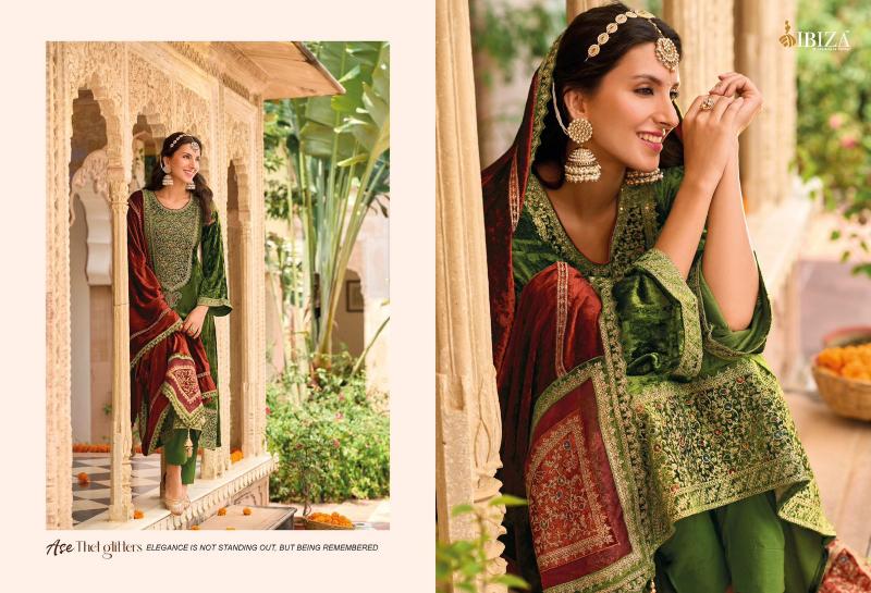 Ibiza Ek Prem Katha Velvet Embroidered Salwar Kameez Wholesale Catalog