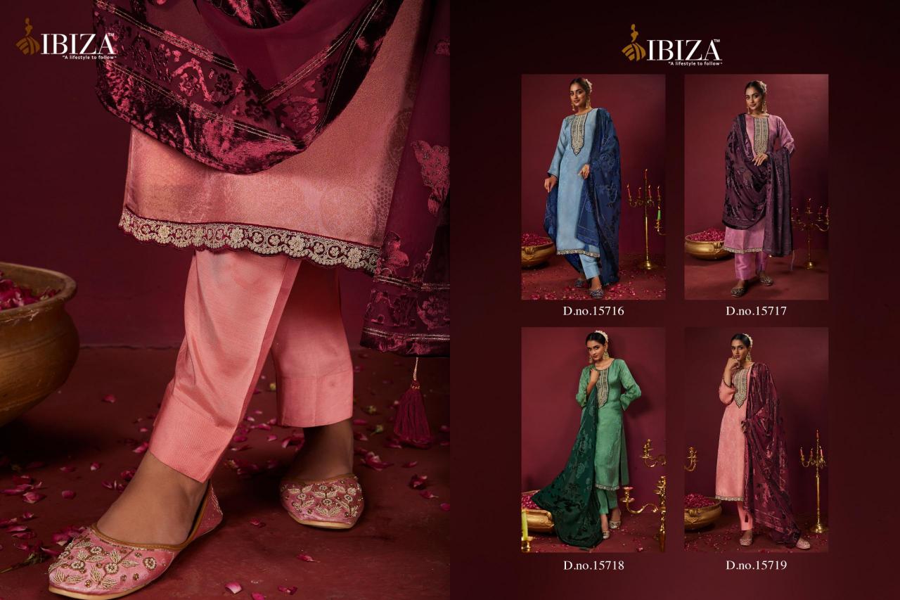 IBIZA Rangat Velevt Salwar Kameez Wholesale catalog