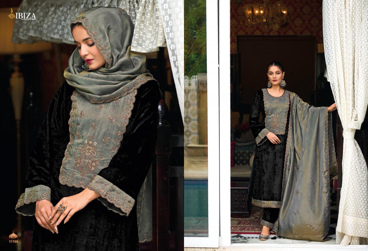 Ibiza Sabhayata Velvet Salwar Kameez Wholesale Catalog