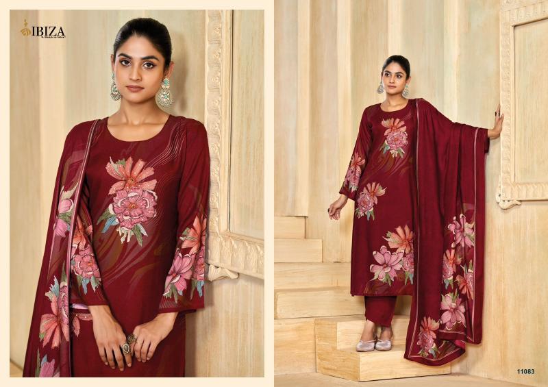 Ibiza Sachi Pashmina Digital Printed Salwar Kameez Wholesale Catalog