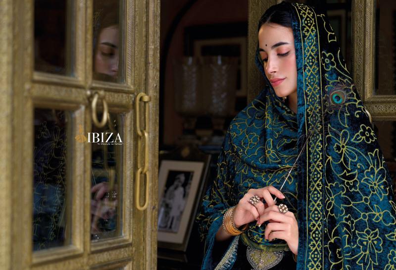 Ibiza Suroor Viscose Velvet Salwar Kameez Wholesale Catalog